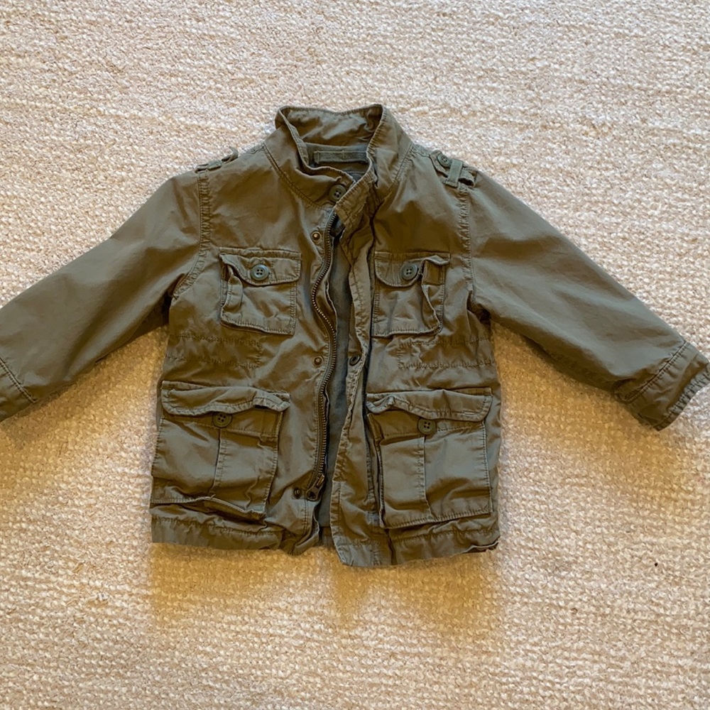Olive Green Field Jacket